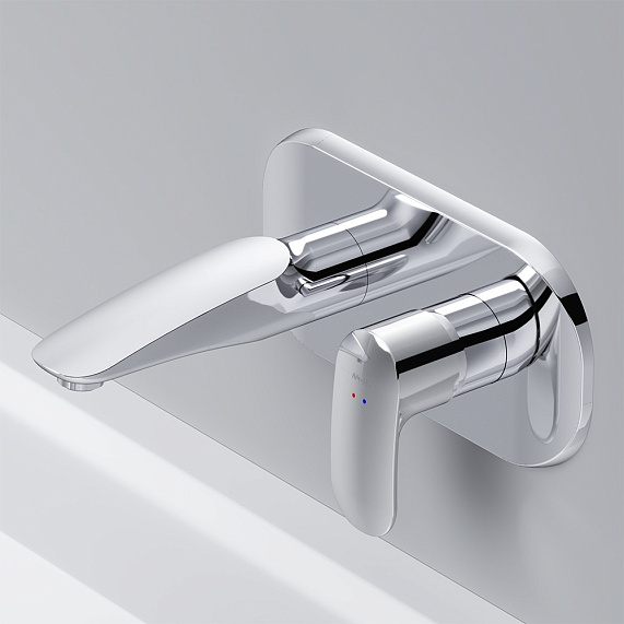 Смеситель для раковины (умывальника) AM.PM Sensation F3072200 хром встраиваемый-2