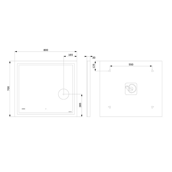 Мебель для ванной 75 AM.PM Gem напольная, белый глянец напольная-9