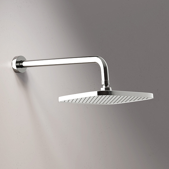 Встраиваемая душевая система Damixa Gala 953520000 хром: тропический верхний душ, ручной душ-2