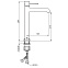 Смеситель для раковины (умывальника) Damixa Sirius 860220000 высокий, хром