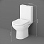 Унитаз напольный AM.PM Spirit 2.0 C708600WH безободковый с сиденьем микролифт 57WH, белый