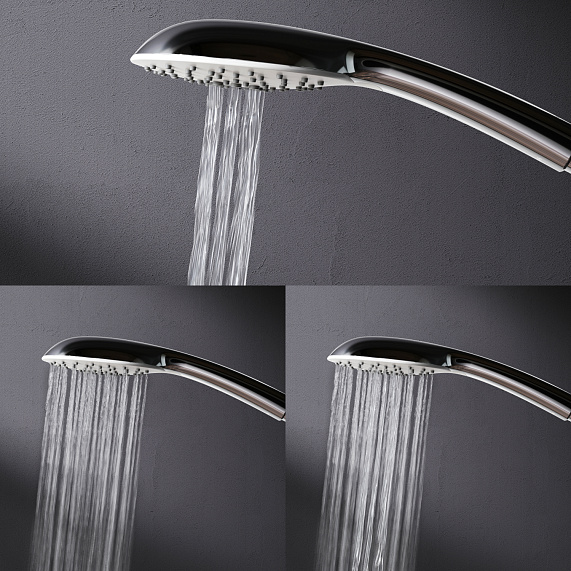 Душевая система AM.PM Spirit 2.0 F0770A400 стойка с тропическим душем, термостатом, смесителем, хром-6