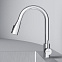 Смеситель для кухни AM.PM X-Joy S F85B07500 высокий, с выдвижным изливом, хром