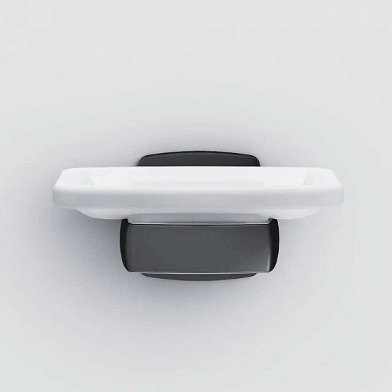 Набор аксессуаров AM.PM Gem черный (крючки, стакан, мыльница)-2