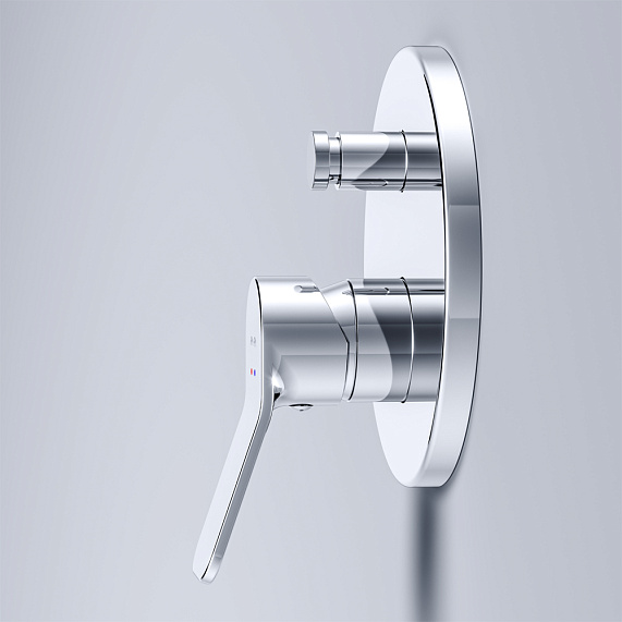 Смеситель для ванны и душа AM.PM X-Joy F85A45000 хром встраиваемый-5