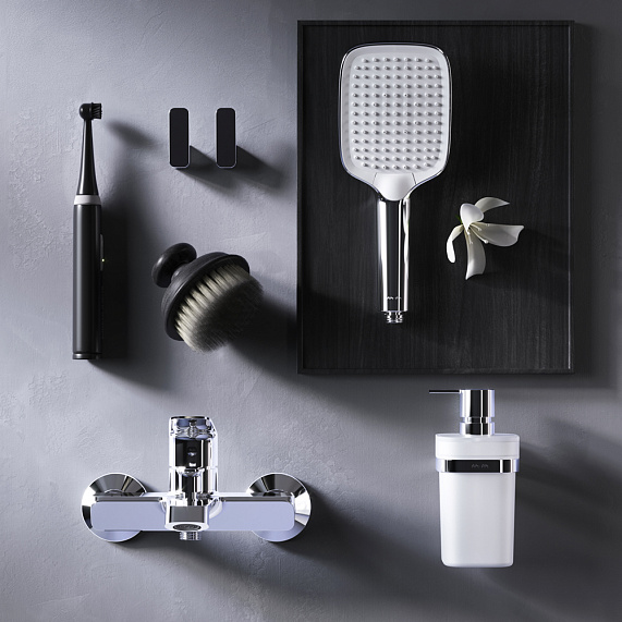 Смеситель для ванны и душа AM.PM Func F8F10000 хром-2