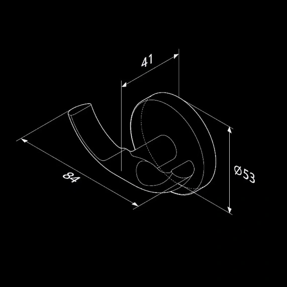 Набор аксессуаров AM.PM X-Joy хром (держатель туалетной бумаги, крючок, вешалка)-6
