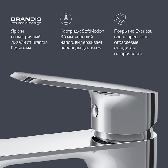 Тумба с раковиной и смесителем 100 AM.PM Func M8FFUX1002WM подвесная/напольная на ножках белая матовая-4