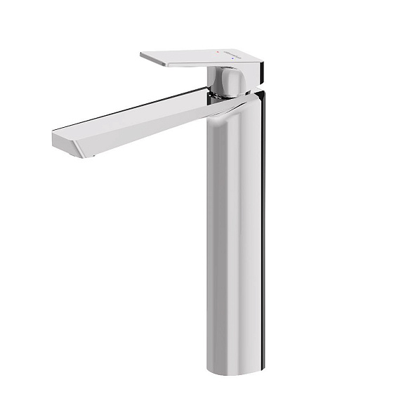 Смеситель для раковины (умывальника) Damixa Merkur 400250000 высокий, хром-2