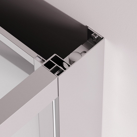 Душевая кабина 120x90 AM.PM Above W9XC-403-12090MT профиль серебристый, низкий поддон-7