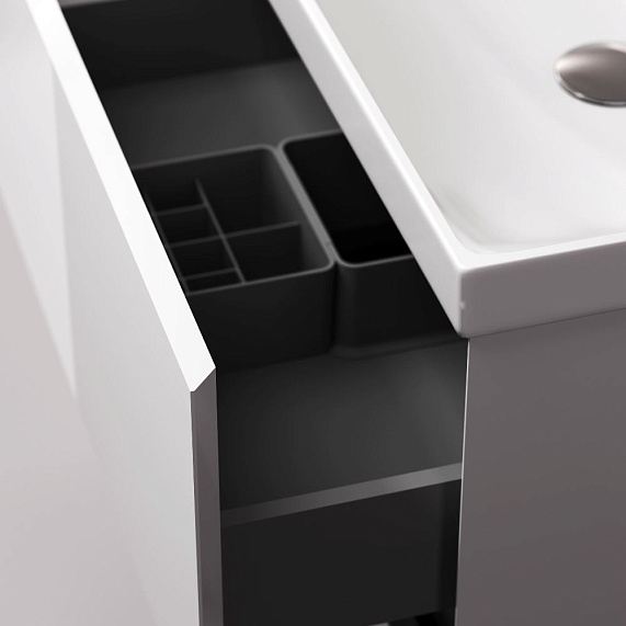 Тумба с раковиной 60 AM.PM Above M9X-FHX0602WG-WCC0600WG подвесная белая глянцевая-4