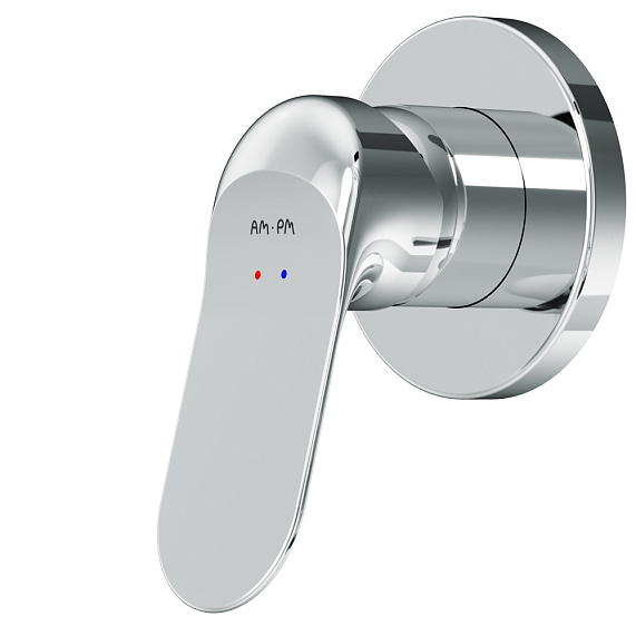 Гигиенический душ со смесителем AM.PM Sunny F40H85C00 хром встраиваемый, шланг 1200, держатель-4