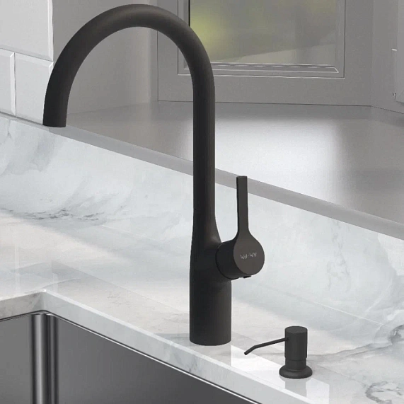 Дозатор для моющего средства AM.PM X-Joy A8437122 встраиваемый, черный-5