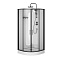 Душевая кабина 90x90 AM.PM Above W9XC-401-9090BT профиль черный матовый, низкий поддон
