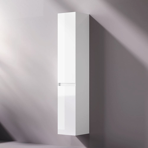 Шкаф-пенал для ванной 30 AM.PM Above M9XCHR0352WG навесной правый белый глянцевый-1