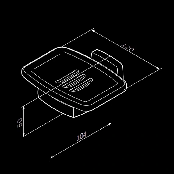 Набор аксессуаров AM.PM Gem хром (крючки, стакан, мыльница)-4