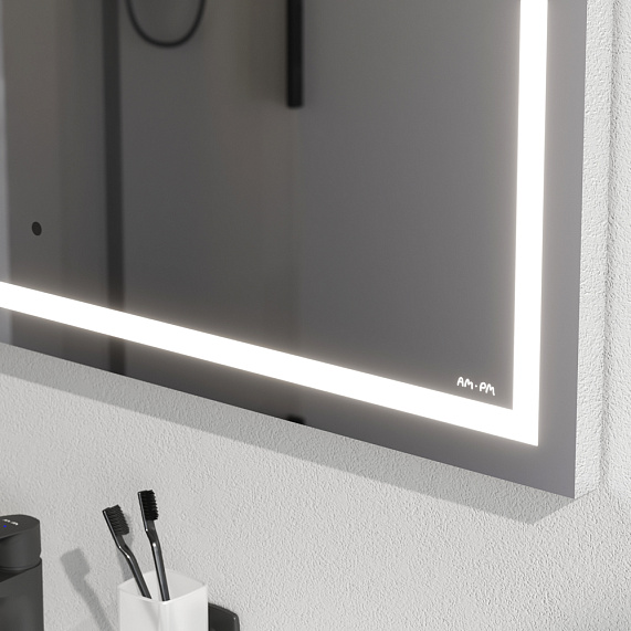 Зеркало с подсветкой в ванную прямоугольное 100 AM.PM Gem M91AMOX1001WG сенсорное-3